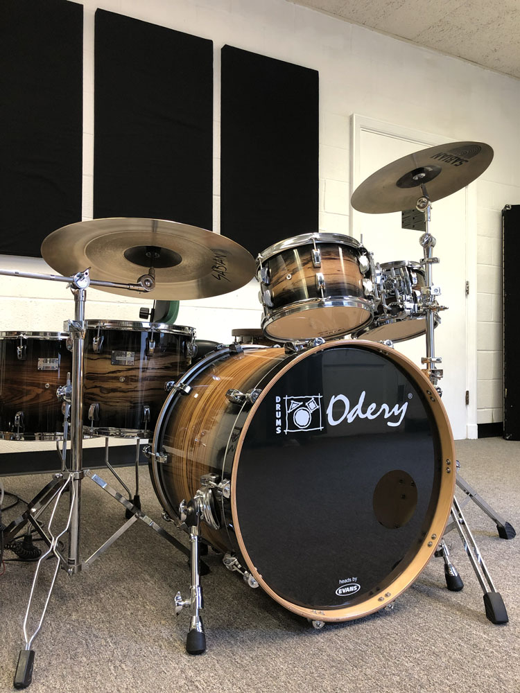 Odery drumset setup